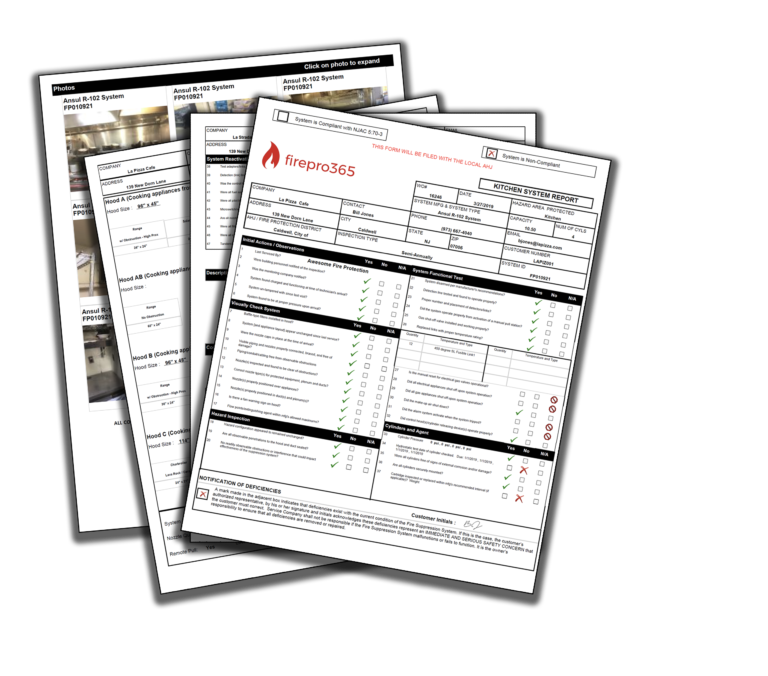 Inspection Reporting | Features | firepro365 | Fire Inspection Software